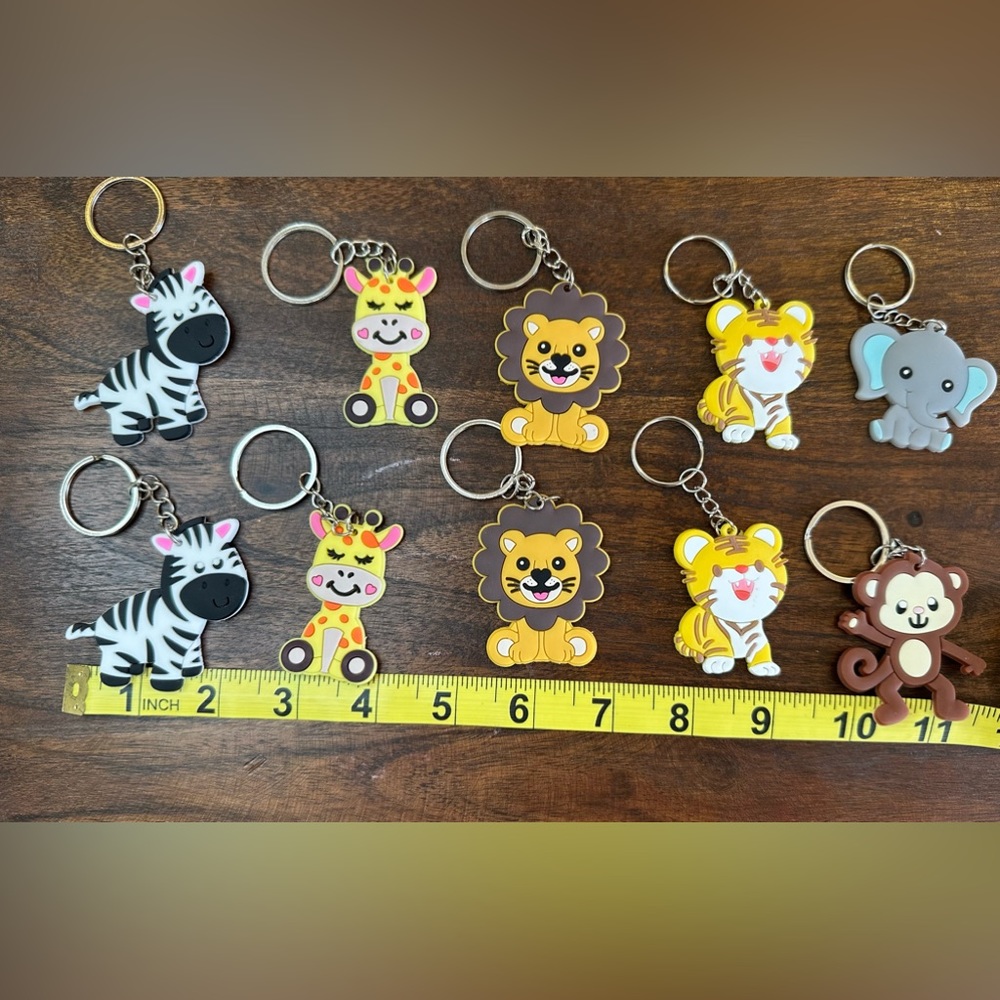 Cute Assorted Animal Keychains - Picture 3 of 5